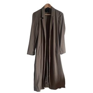 Dynamite Duster Coat Olive Green